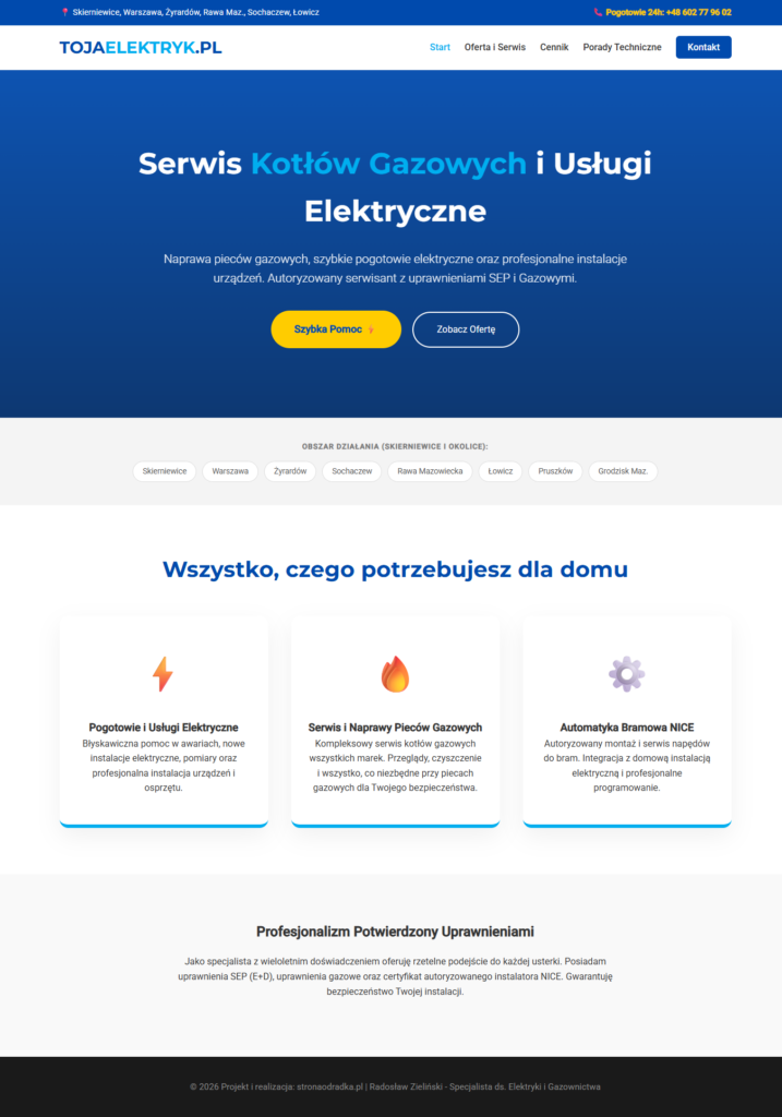 tojaelektryk.pl 
